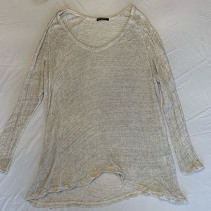 Brandy Melville cream long sweater